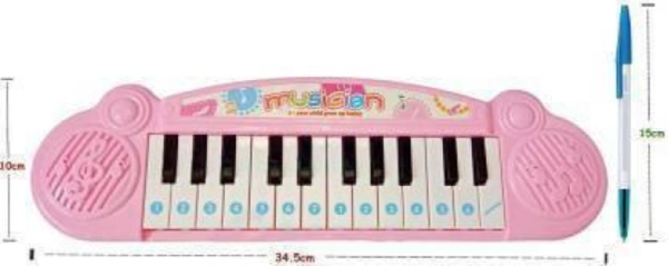 Kids Mini Musical Keyboard with 24 Keys - 34.5 cm x 10 cm